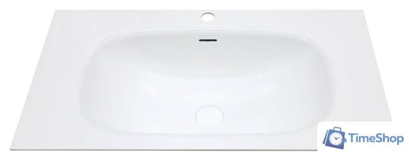  ЗОВ Тумба с умывальником Кито 80 K80LW0MRM-M115W80 (белый/тростник) - Изображение №2 — Интернет-магазин Time-Shop