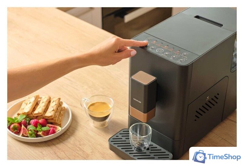 Кофемашина Sencor SES 6100BK - Изображение №10 — Интернет-магазин Time-Shop