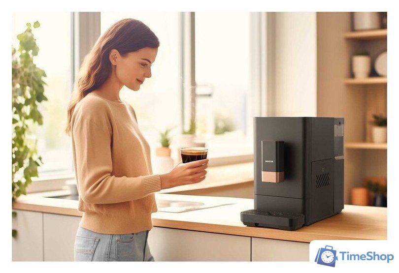 Кофемашина Sencor SES 6100BK - Изображение №12 — Интернет-магазин Time-Shop