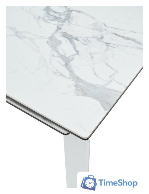 Кухонный стол M-City Corner 120 High Gloss DECDF5052THGSTATWHT (Statuario керамика/белый) - Изображение №6 — Интернет-магазин Time-Shop
