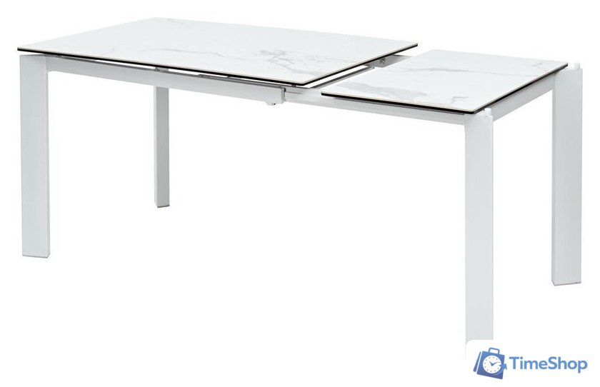 Кухонный стол M-City Corner 120 High Gloss DECDF5052THGSTATWHT (Statuario керамика/белый) - Изображение №2 — Интернет-магазин Time-Shop