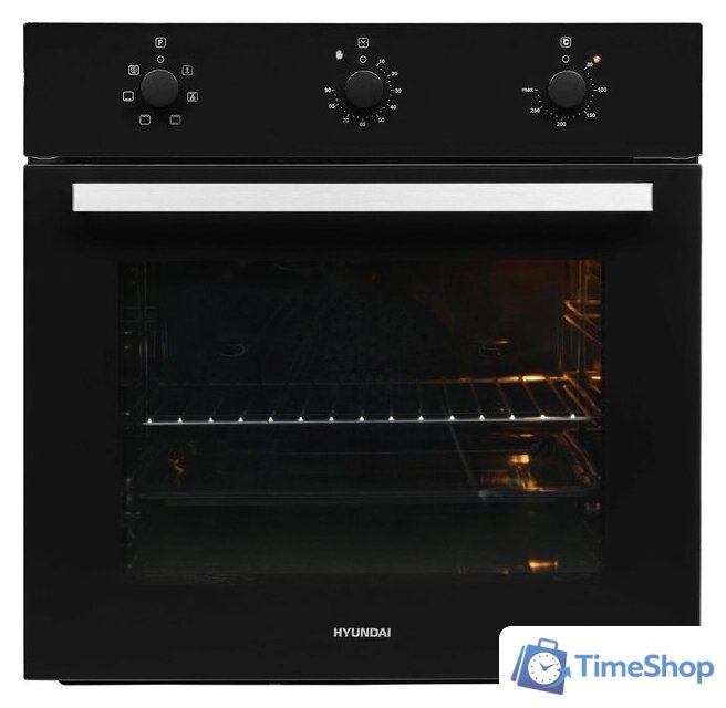 Электрический духовой шкаф Hyundai HEO 6631 BG - Изображение №1 — Интернет-магазин Time-Shop