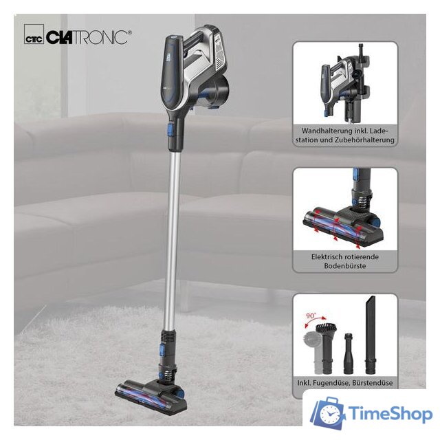 Пылесос Clatronic BS 1312 A - Изображение №8 — Интернет-магазин Time-Shop