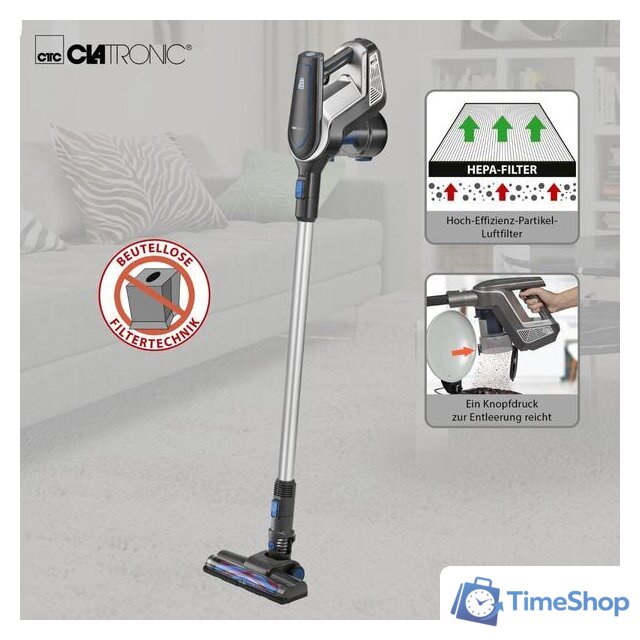 Пылесос Clatronic BS 1312 A - Изображение №10 — Интернет-магазин Time-Shop