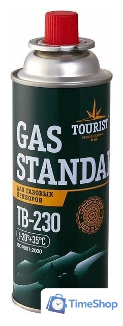 Газовый баллон Tourist Standard TB-230 - Изображение №1 — Интернет-магазин Time-Shop
