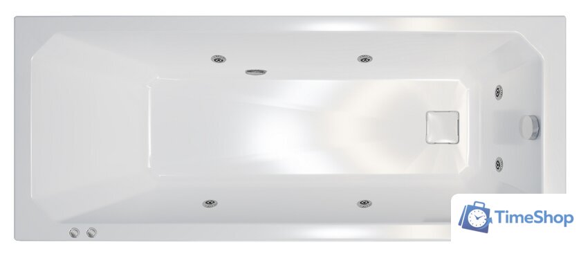 Ванна Triton Прага 180x80 Базовая Flat (с гидромассажем) - Изображение №1 — Интернет-магазин Time-Shop