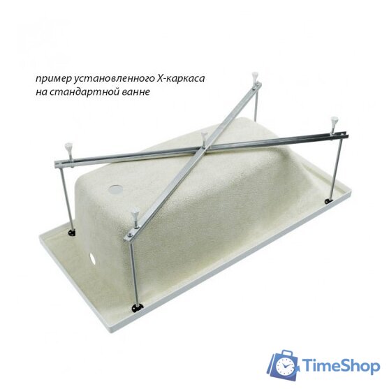 Ванна Triton Прага 180x80 Базовая Flat (с гидромассажем) - Изображение №2 — Интернет-магазин Time-Shop