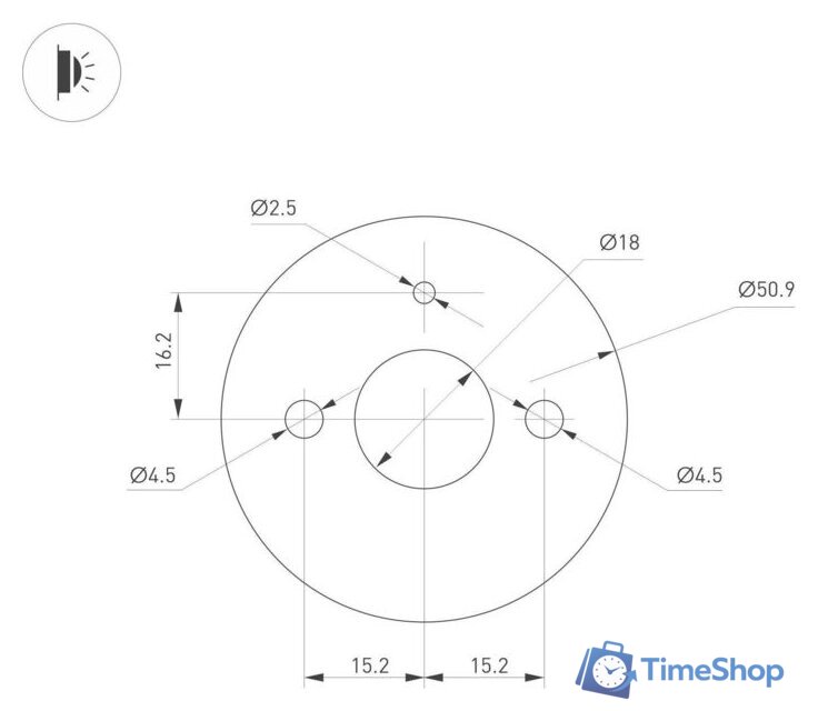 Бра Arlight SP-VINCI-S600x55-7W (WH) 35683 - Изображение №6 — Интернет-магазин Time-Shop