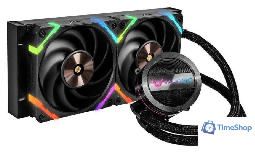 Система жидкостного охлаждения для процессора Valkyrie Dragonfang 240 (черный) - Изображение №1 — Интернет-магазин Time-Shop