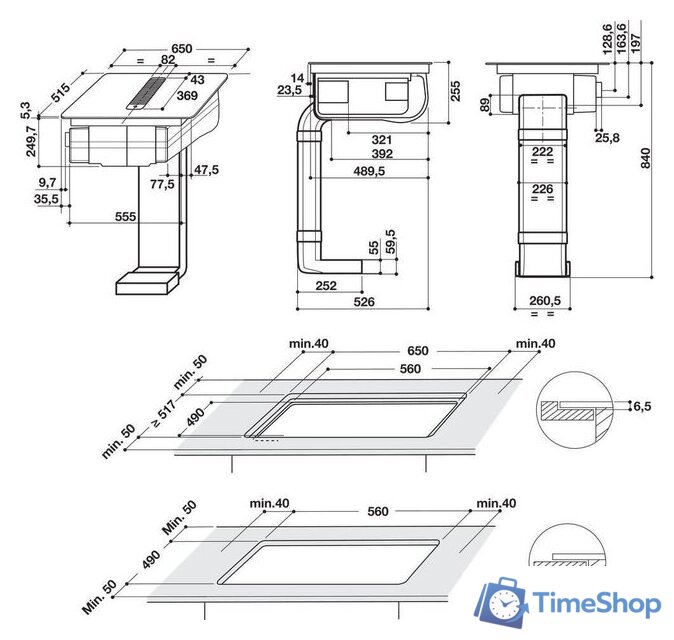 Варочная панель Whirlpool WVH 1065B F KIT - Изображение №10 — Интернет-магазин Time-Shop