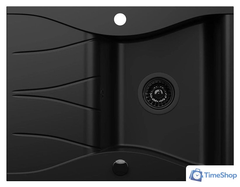 Кухонная мойка Kernau KGS O 4565 1B1D Deep Black - Изображение №2 — Интернет-магазин Time-Shop