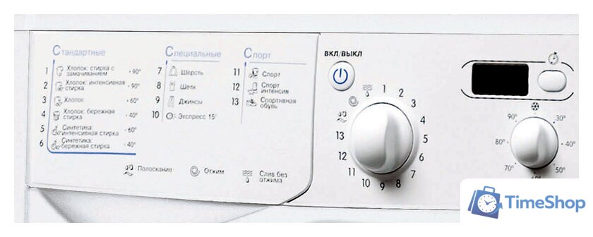Стиральная машина Indesit IWSD 5085 - Изображение №2 — Интернет-магазин Time-Shop
