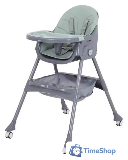 Высокий стульчик MOWbaby Nemo MBH140 (Dark Green) - Изображение №1 — Интернет-магазин Time-Shop