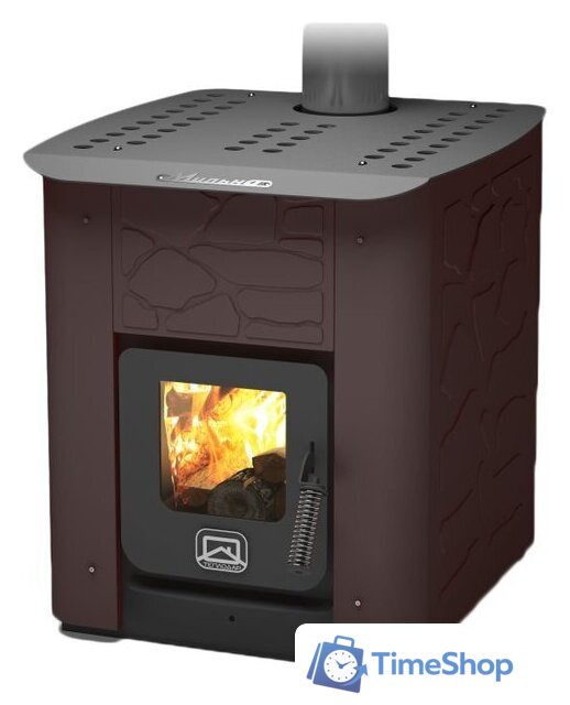 Свободностоящая печь-камин Теплодар Мильна-100 - Изображение №1 — Интернет-магазин Time-Shop