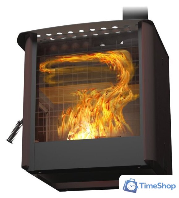 Свободностоящая печь-камин Теплодар Мильна-100 - Изображение №2 — Интернет-магазин Time-Shop