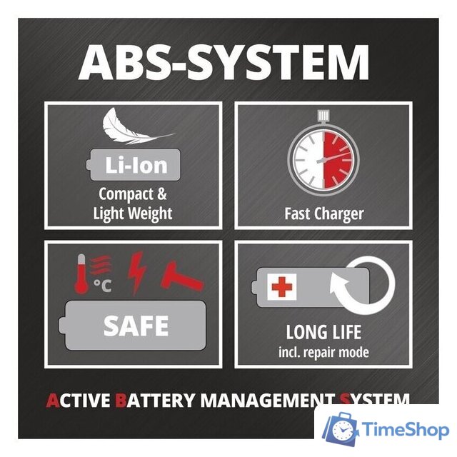 Дрель-шуруповерт Einhell TE-CD 12 Li 4513619 (с 2-мя АКБ, кейс) - Изображение №7 — Интернет-магазин Time-Shop