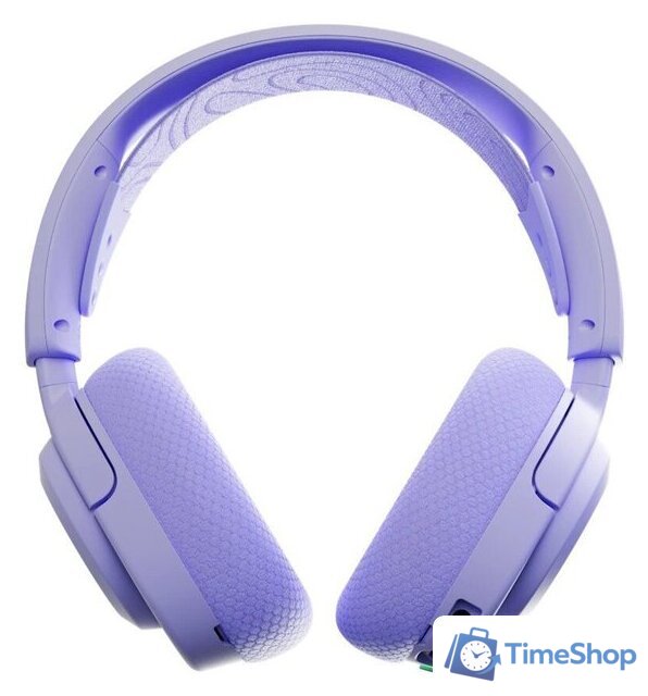 Наушники SteelSeries Arctis Nova 3P Wireless (для PlayStation, сиреневый) - Изображение №3 — Интернет-магазин Time-Shop