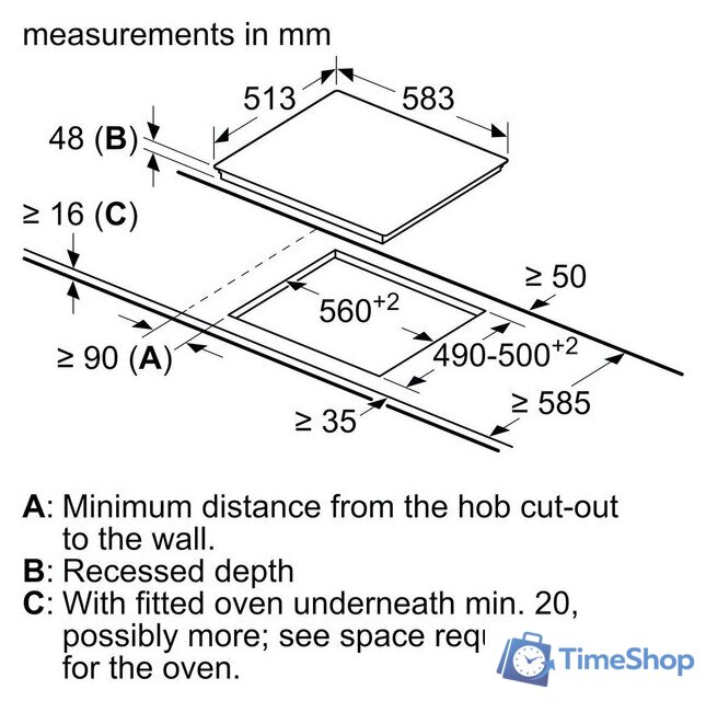 Варочная панель Bosch Serie 2 PKE645CA2E - Изображение №5 — Интернет-магазин Time-Shop