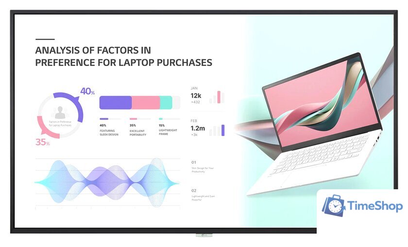 Информационная панель LG 49UH5J-H - Изображение №1 — Интернет-магазин Time-Shop