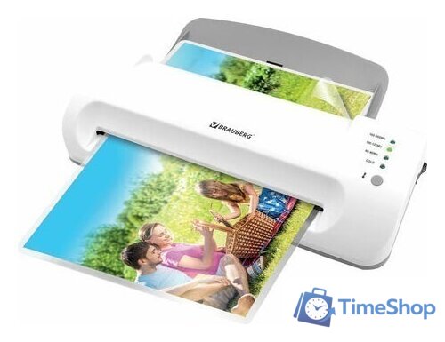 Ламинатор BRAUBERG Silver Max A4 - Изображение №1 — Интернет-магазин Time-Shop