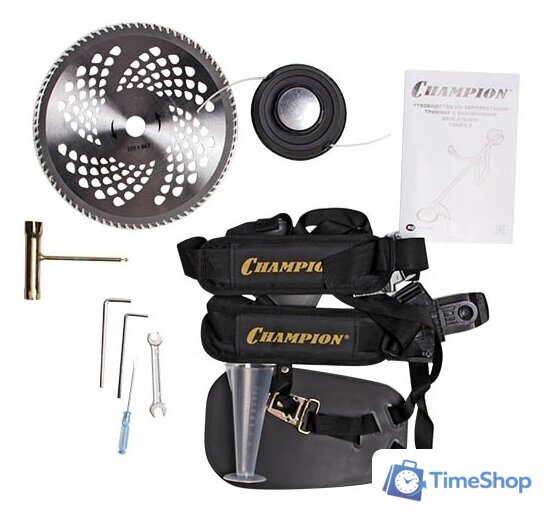 Триммер Champion T394FS-2 - Изображение №2 — Интернет-магазин Time-Shop