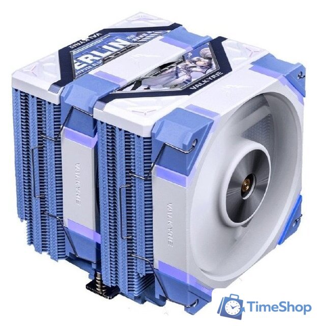 Кулер для процессора Valkyrie DL125 Merlin (белый/синий) - Изображение №1 — Интернет-магазин Time-Shop