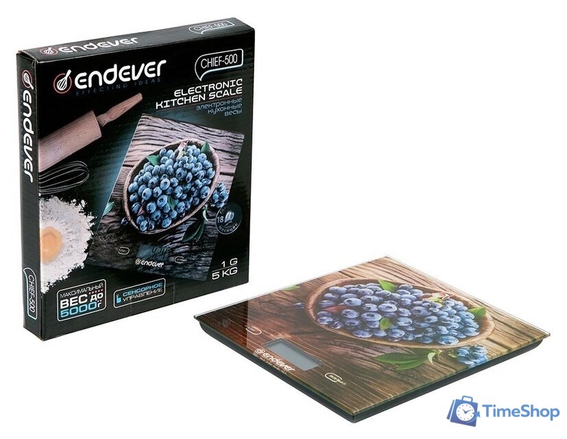 Кухонные весы Endever Chief-500 - Изображение №4 — Интернет-магазин Time-Shop