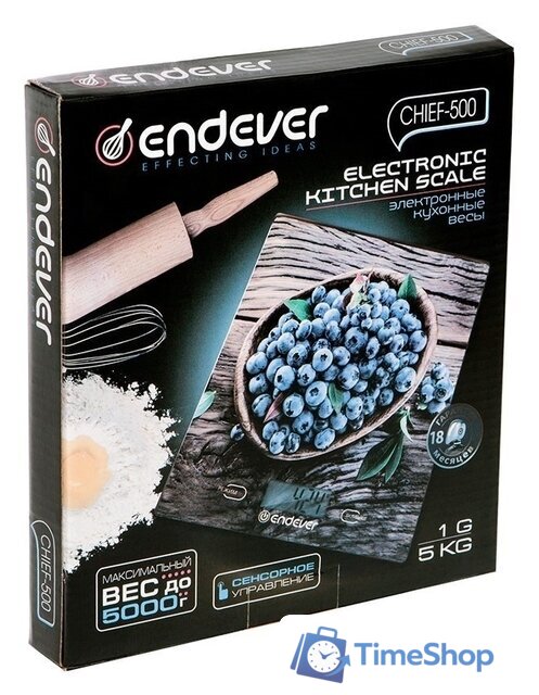 Кухонные весы Endever Chief-500 - Изображение №5 — Интернет-магазин Time-Shop