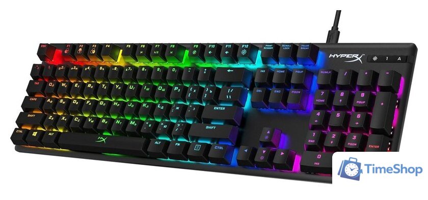 Клавиатура HyperX Alloy Origins (HyperX Aqua) - Изображение №3 — Интернет-магазин Time-Shop