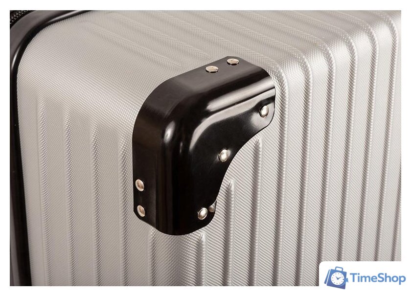 Чемодан-спиннер Supra Luggage STS-1003-L (Silver Quartz) - Изображение №11 — Интернет-магазин Time-Shop