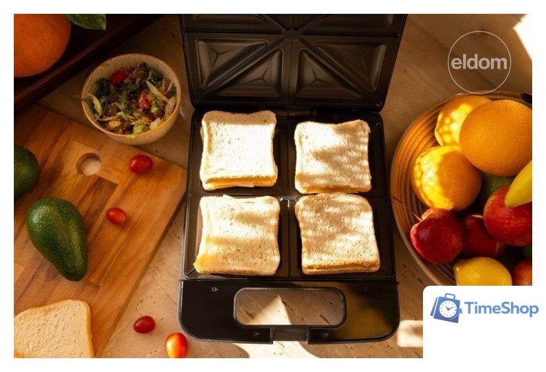 Сэндвичница Eldom ST150 - Изображение №8 — Интернет-магазин Time-Shop