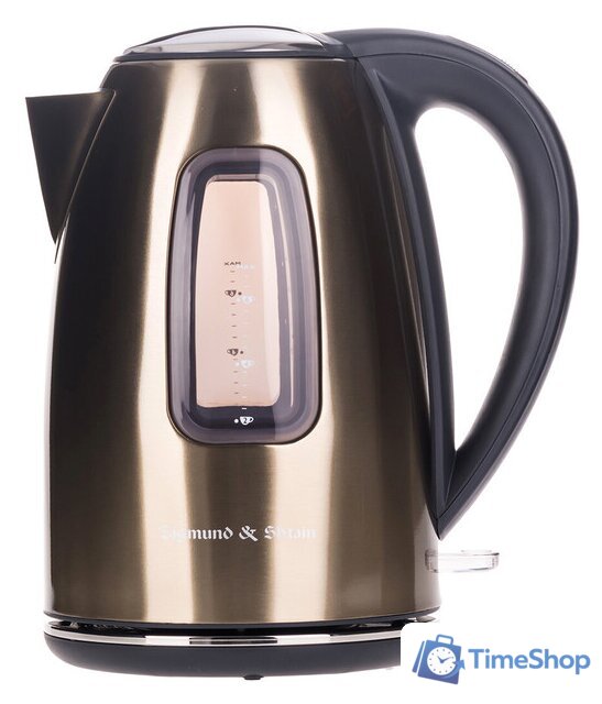 Электрический чайник Zigmund & Shtain KE-27 SP Champaign - Изображение №6 — Интернет-магазин Time-Shop