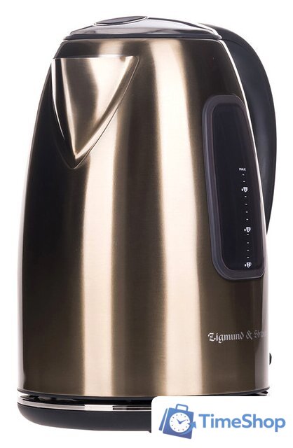Электрический чайник Zigmund & Shtain KE-27 SP Champaign - Изображение №8 — Интернет-магазин Time-Shop