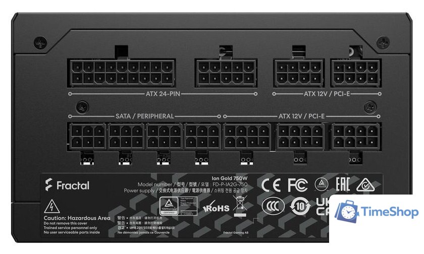 Блок питания Fractal Design Ion Gold 750W FD-P-IA2G-750 - Изображение №8 — Интернет-магазин Time-Shop