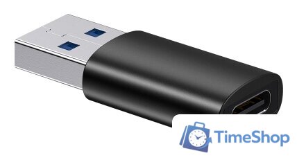 Адаптер Baseus ZJJQ000101 USB Type-C - USB Type-A (черный) - Изображение №1 — Интернет-магазин Time-Shop