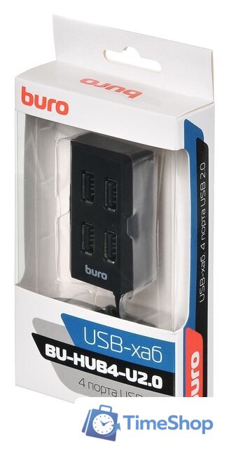 Buro BU-HUB4-U2.0 - Изображение №5 — Интернет-магазин Time-Shop