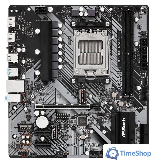Материнская плата ASRock B650M-H/M.2+ - Изображение №2 — Интернет-магазин Time-Shop