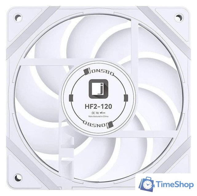 Вентилятор для корпуса Jonsbo HF2-120WR (белый) - Изображение №8 — Интернет-магазин Time-Shop