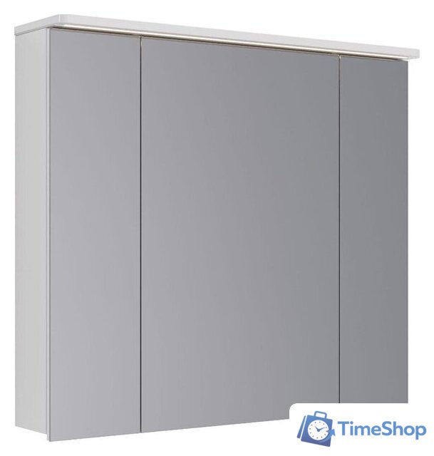  Lemark Шкаф с зеркалом для ванной Zenon 90x80 LM90ZS-Z (белый глянец) - Изображение №1 — Интернет-магазин Time-Shop