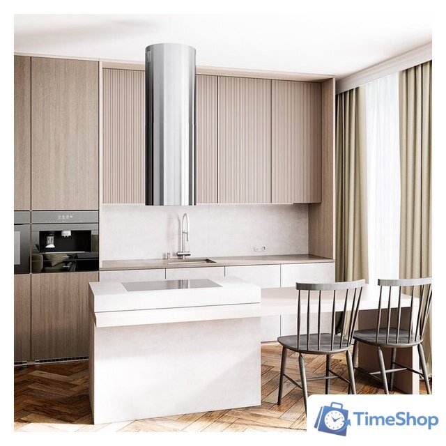 Кухонная вытяжка Lanilia Newelio Isola 39.1 Inox - Изображение №6 — Интернет-магазин Time-Shop