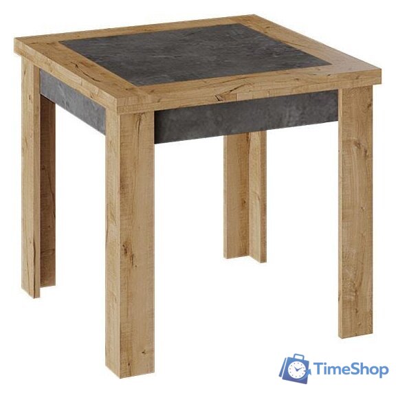 Кухонный стол Трия Хьюстон тип 3 раздвижной (черный/каттхилт) - Изображение №1 — Интернет-магазин Time-Shop