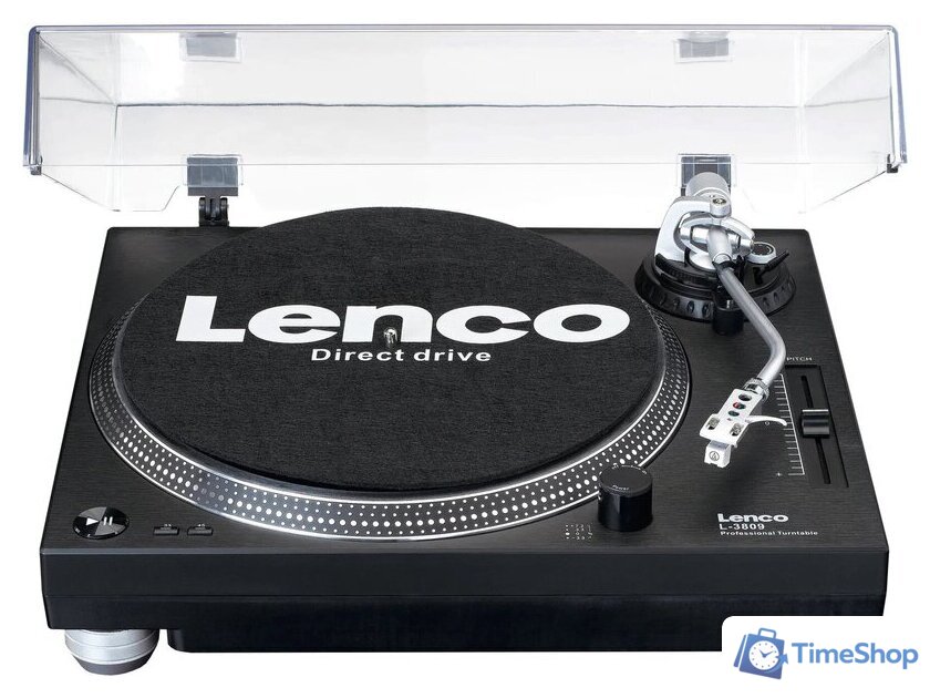 Виниловый проигрыватель Lenco L-3809 (черный) - Изображение №1 — Интернет-магазин Time-Shop