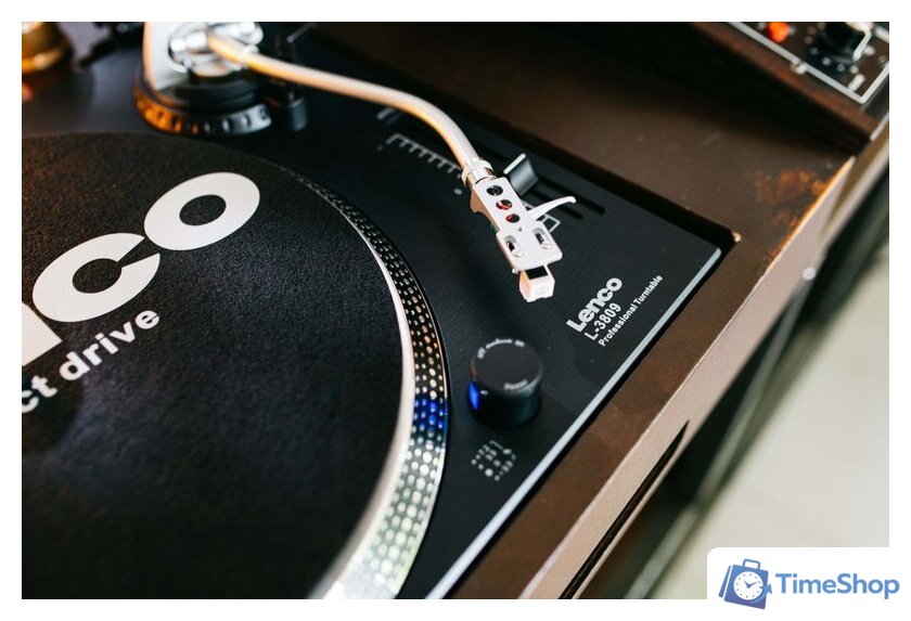 Виниловый проигрыватель Lenco L-3809 (черный) - Изображение №3 — Интернет-магазин Time-Shop