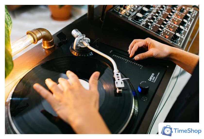 Виниловый проигрыватель Lenco L-3809 (черный) - Изображение №6 — Интернет-магазин Time-Shop