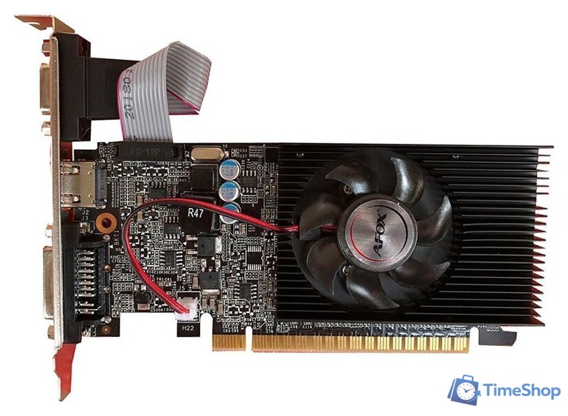 Видеокарта AFOX GeForce 210 1GB DDR2 AF210-1024D2LG2-V7 - Изображение №1 — Интернет-магазин Time-Shop