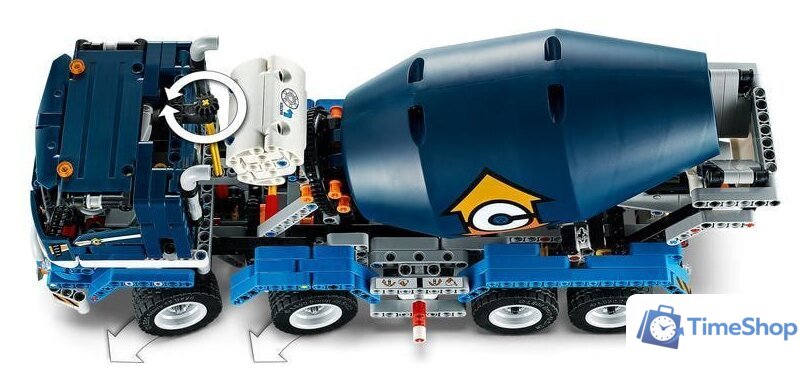 Конструктор LEGO Technic 42112 Бетономешалка - Изображение №5 — Интернет-магазин Time-Shop