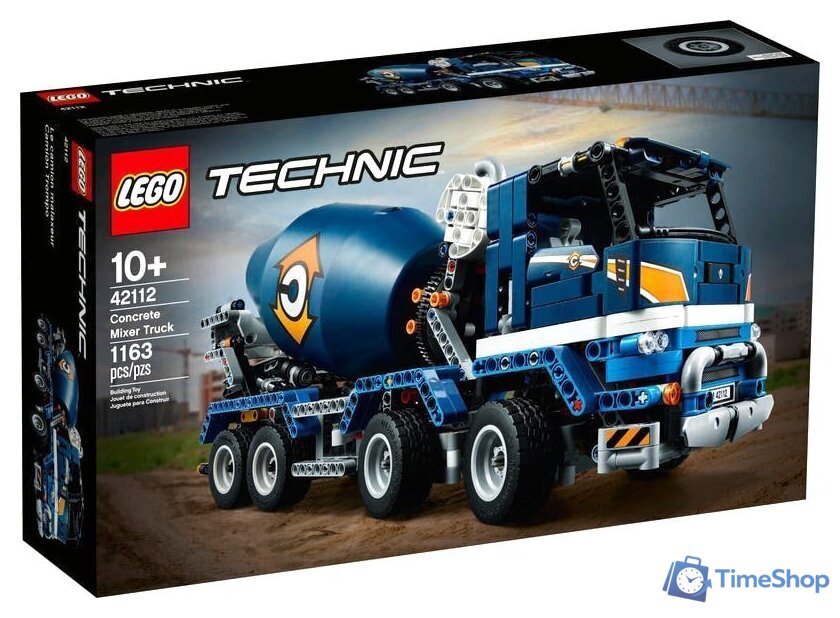 Конструктор LEGO Technic 42112 Бетономешалка - Изображение №1 — Интернет-магазин Time-Shop
