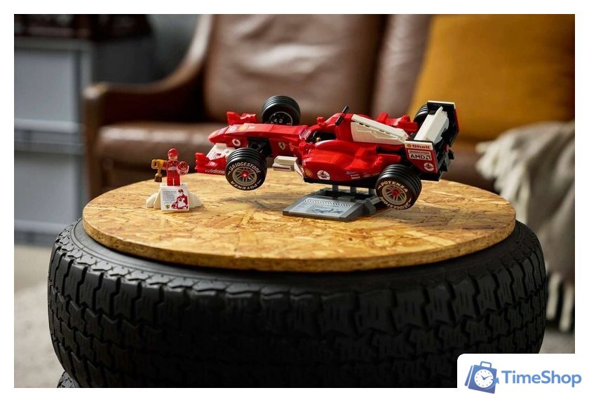 Конструктор LEGO Icons 11375 Ferrari F2004 & Michael Schumacher - Изображение №14 — Интернет-магазин Time-Shop