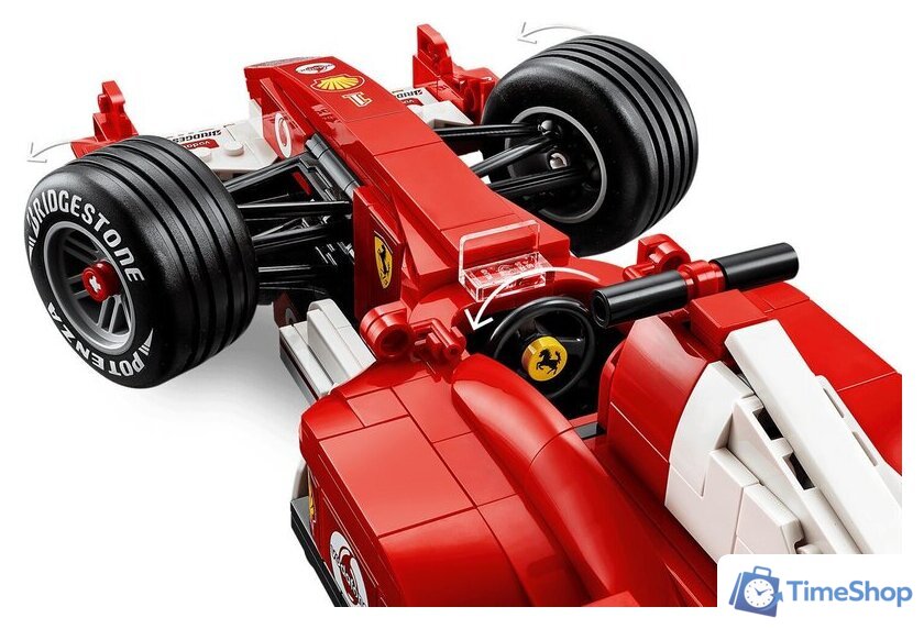 Конструктор LEGO Icons 11375 Ferrari F2004 & Michael Schumacher - Изображение №7 — Интернет-магазин Time-Shop