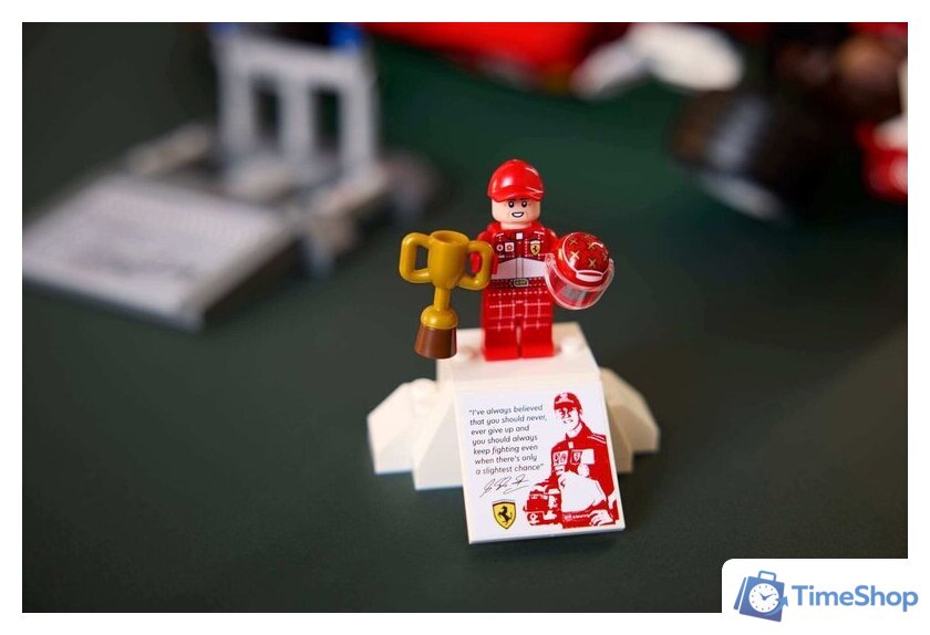 Конструктор LEGO Icons 11375 Ferrari F2004 & Michael Schumacher - Изображение №12 — Интернет-магазин Time-Shop